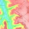 Mappa topografica Malvoue, altitudine, rilievo