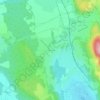Mappa topografica Le Charveyron, altitudine, rilievo