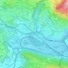 Mappa topografica Bisio, altitudine, rilievo