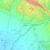 Mappa topografica Kathua, altitudine, rilievo