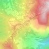 Mappa topografica Scabiazza, altitudine, rilievo