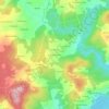 Mappa topografica Casal de Abaixo, altitudine, rilievo