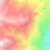 Mappa topografica Pacopampa, altitudine, rilievo