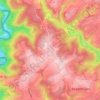 Mappa topografica Wehrbüsch, altitudine, rilievo