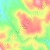 Mappa topografica El Cinco, altitudine, rilievo