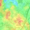 Mappa topografica Osselberg, altitudine, rilievo