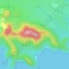 Mappa topografica Aida, altitudine, rilievo