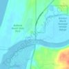 Mappa topografica Bullards, altitudine, rilievo