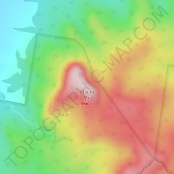 Mappa topografica Moree Plains Shire Council, altitudine, rilievo