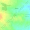 Mappa topografica Kompalle, altitudine, rilievo