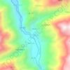 Mappa topografica Socco, altitudine, rilievo