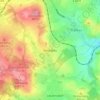 Mappa topografica Neueibau, altitudine, rilievo