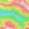 Mappa topografica Sant Joan de Toran, altitudine, rilievo