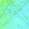 Mappa topografica Santa Lucia, altitudine, rilievo