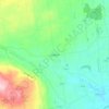 Mappa topografica Charlton, altitudine, rilievo