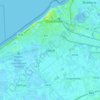 Mappa topografica Stene, altitudine, rilievo