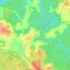 Mappa topografica Анисимцево, altitudine, rilievo