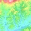 Mappa topografica Garzabic, altitudine, rilievo