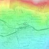 Mappa topografica Railways Quaters, altitudine, rilievo