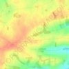 Mappa topografica Le Buisson Long, altitudine, rilievo