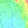 Mappa topografica Begi Akorino, altitudine, rilievo