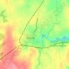 Mappa topografica Prat An Haye, altitudine, rilievo
