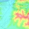 Mappa topografica Quarti, altitudine, rilievo