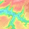 Mappa topografica Beaucourt, altitudine, rilievo