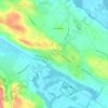 Mappa topografica Les Avenières, altitudine, rilievo