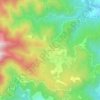 Mappa topografica La Cabanelle, altitudine, rilievo