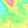 Mappa topografica Protection, altitudine, rilievo