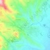 Mappa topografica Camagna, altitudine, rilievo