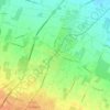 Mappa topografica Casinalbo, altitudine, rilievo