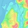 Mappa topografica Fraternité, altitudine, rilievo