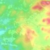 Mappa topografica Rovinjsko Selo, altitudine, rilievo