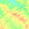 Mappa topografica Pueblo Nuevo, altitudine, rilievo