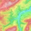 Mappa topografica Habiémont, altitudine, rilievo