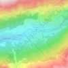 Mappa topografica L'Envers, altitudine, rilievo