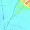 Mappa topografica Pedtad, altitudine, rilievo
