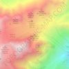 Mappa topografica Petit Clocher du Portalet, altitudine, rilievo