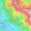 Mappa topografica Spitzingscheibe, altitudine, rilievo