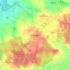 Mappa topografica Oetzendorf, altitudine, rilievo