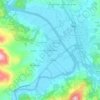 Mappa topografica Pian di San Martino, altitudine, rilievo