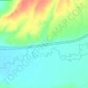 Mappa topografica Elburz, altitudine, rilievo