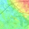 Mappa topografica Levetzow, altitudine, rilievo