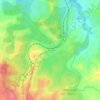 Mappa topografica Olembé, altitudine, rilievo