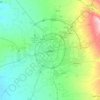 Mappa topografica Erbil, altitudine, rilievo