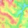 Mappa topografica Rimeizenc, altitudine, rilievo