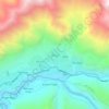 Mappa topografica Karimabad, altitudine, rilievo