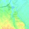 Mappa topografica Cuchareta Baja, altitudine, rilievo
